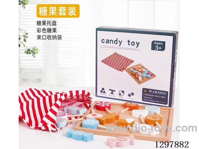 Wooden Candy Set