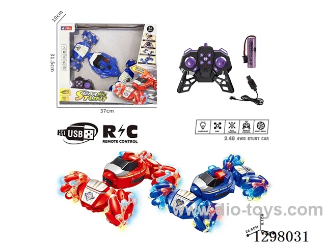 SWAT 4WD Torque-Variable RC Car, Battery Included, 2 Colors