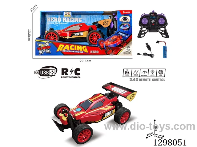 PVC RC High-Speed Car, Battery Included