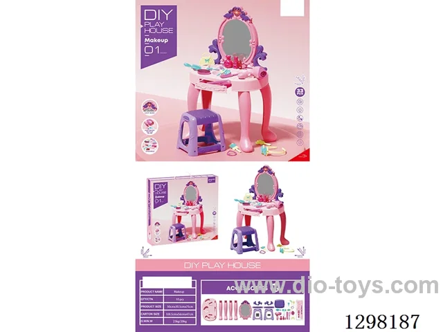 Pretend Play Princess Makeup Table
