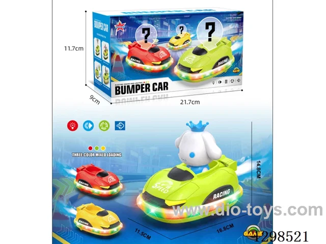 B/O Cinnamon Dog Bumper Car W L/M/spray