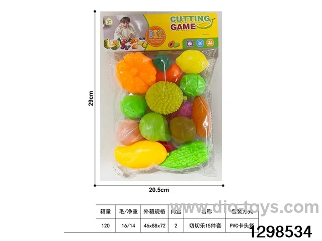 Fruit Blowing Bottle Set of 15 Pieces