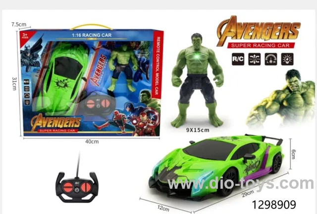 1:16 4 ch rc car with light，not include battery