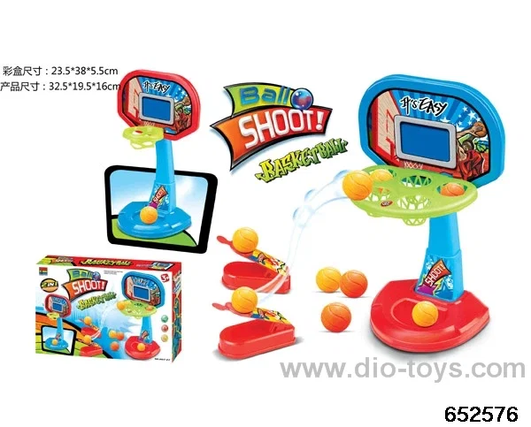 ball shoot game in color box