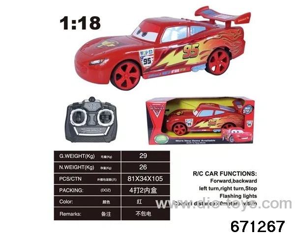 4CH rc car Lamborghini in window box (not include battery)