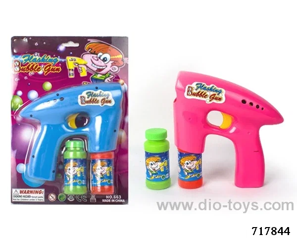 Bubble Gun with light not included battery