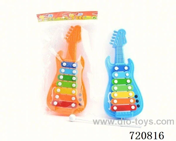 Guitar 7 tone percussion