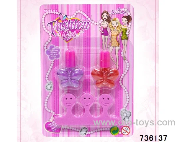 cosmetics in blister card