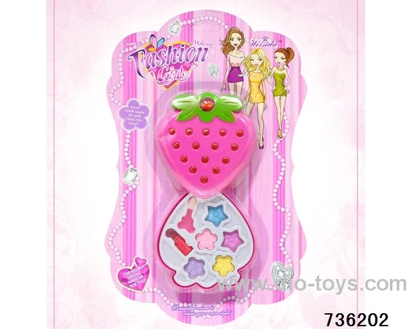 cosmetics in blister card