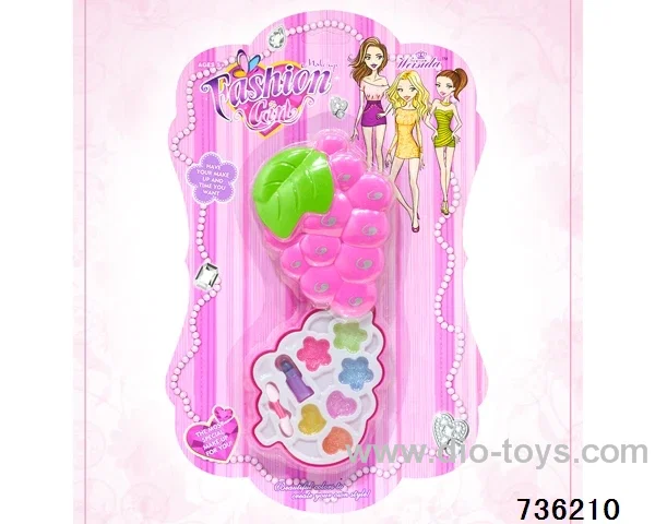 cosmetics in blister card