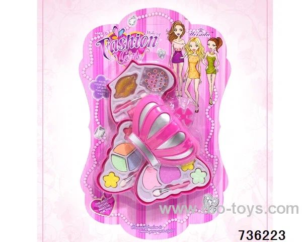 cosmetics in blister card