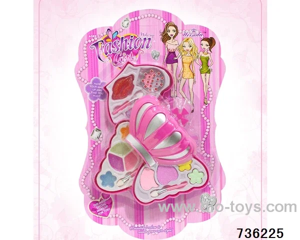 cosmetics in blister card
