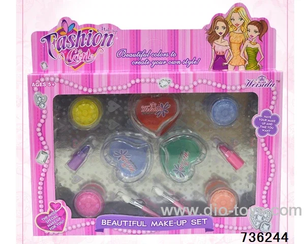 cosmetics in window box