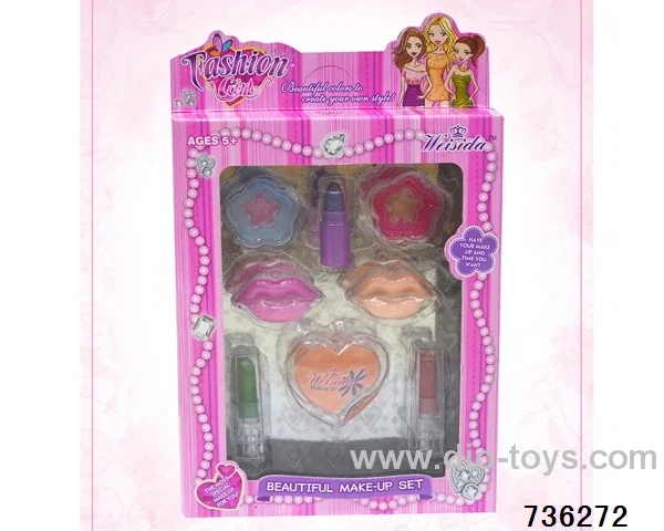 cosmetics in window box