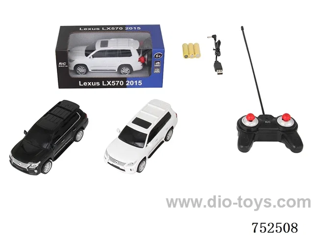 1:24 4ch rc car with light included battery