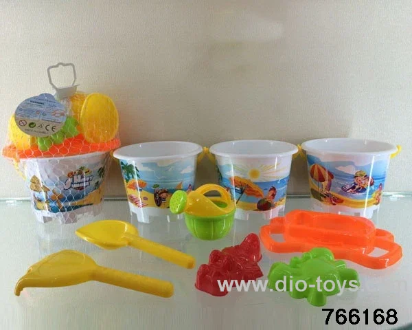 beach toys in 7pcs net bag