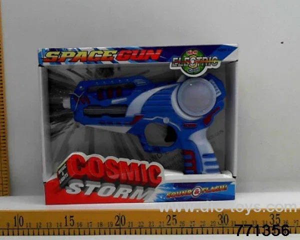 B/O gun with light in display box