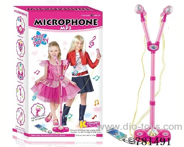 microphone with light