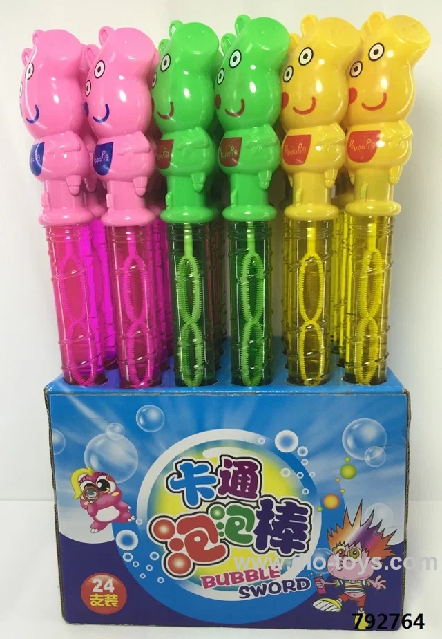 Cartoon Bubble Stick (Piglet) (24PCS)