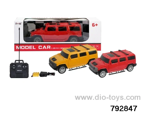 1:24 4ch Hummer RC Car Included Battery