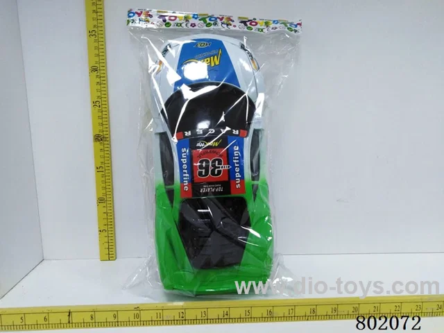 Inertia car in opp bag