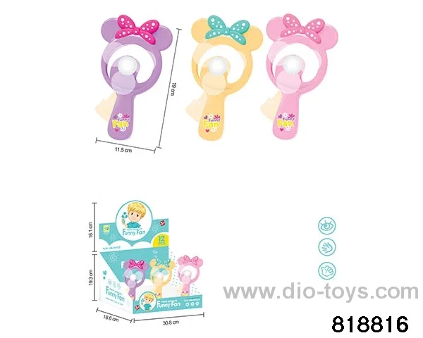 fan in 12PCS display box