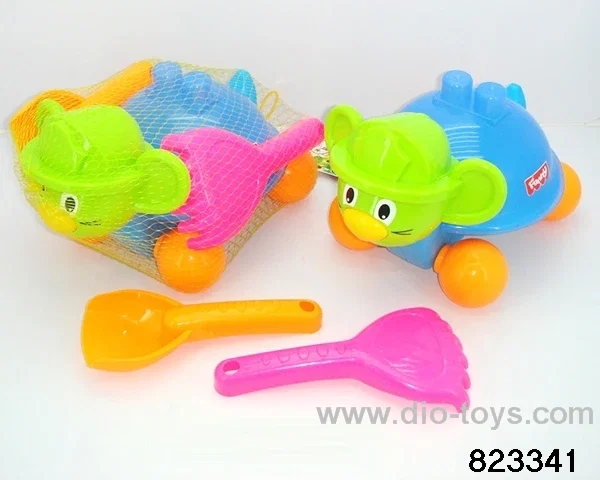 beach toy in 3pcs net bag