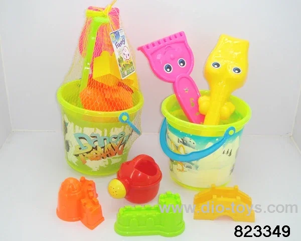 beach toy in 7pcs net bag