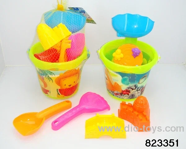 beach toy in 6pcs net bag