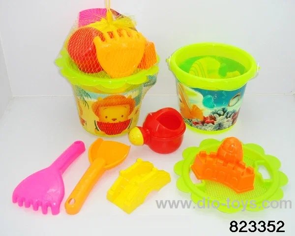 beach toy in 7pcs net bag