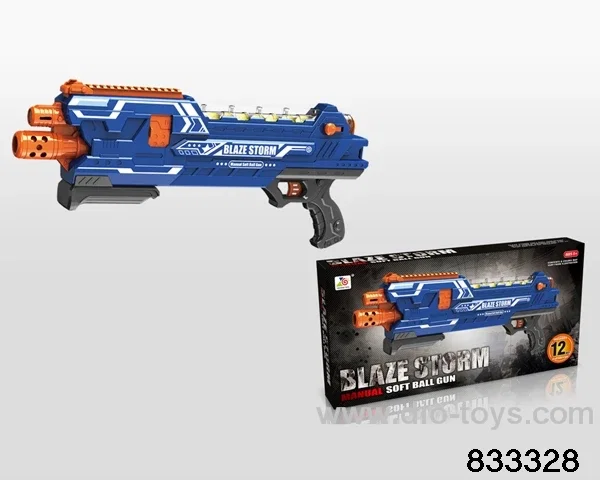 Soft bullet gun in color box