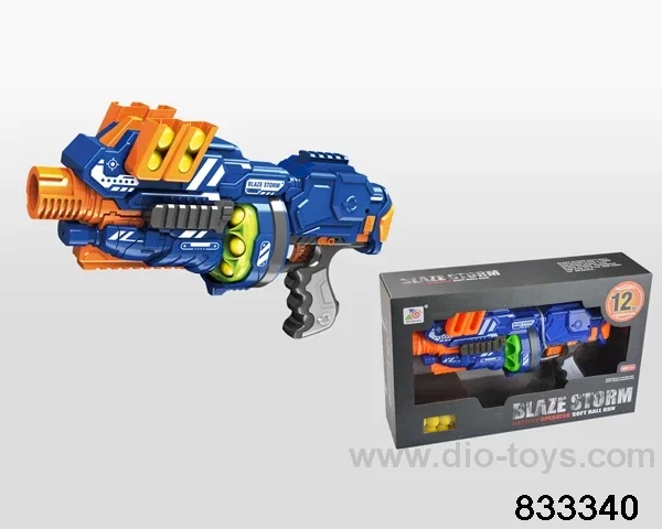 B/O soft bullet gun in display box