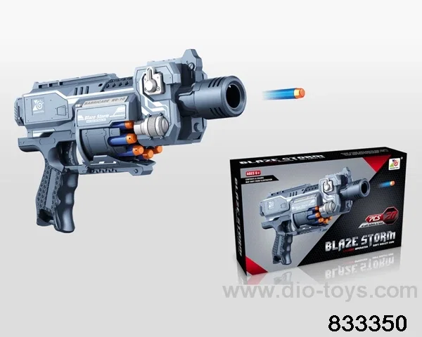 B/O soft bullet gun in color box