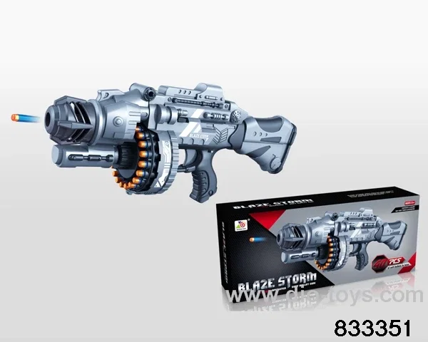 B/O soft bullet gun in color box