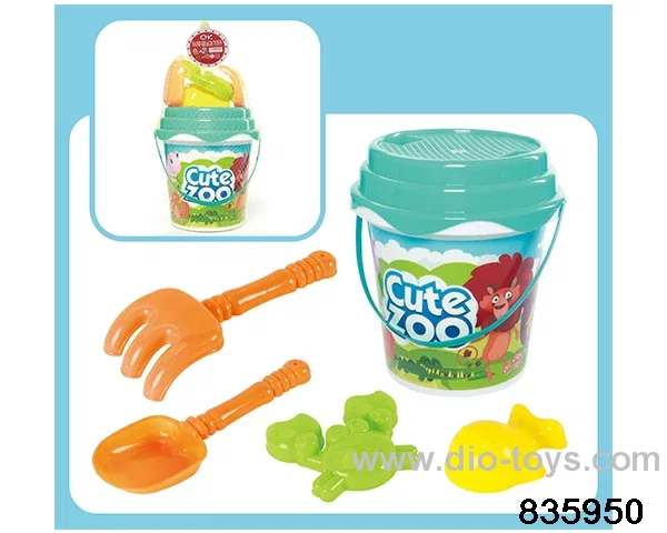 beach toys in net bag