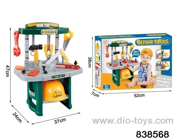 Tool set in color box