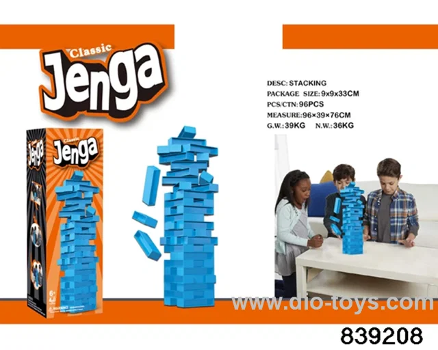 Stack-It Blocks Game (Blue)
