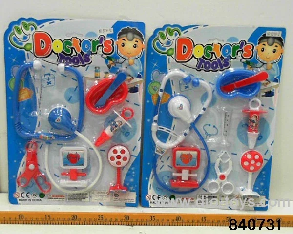 doctor set in blister card