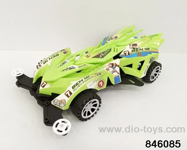 friction car in PP bag with header
