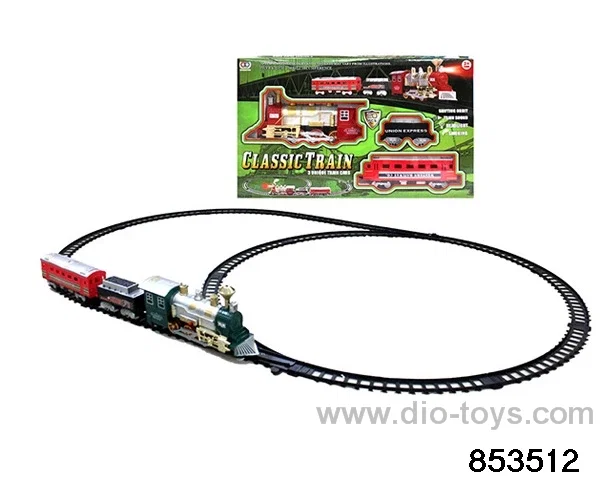 B/O rail car W L/M/spray not included battery