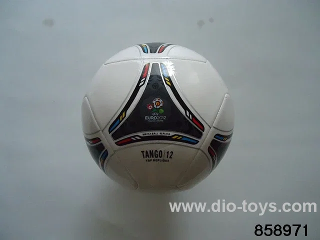 22-23cm football in OPP bag with net bag(color mix)