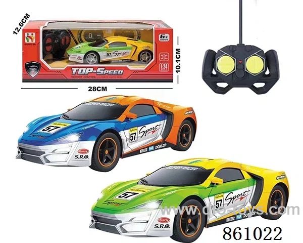 1:24 4ch rc car with light
