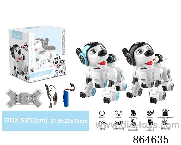 rc dog toys included battery