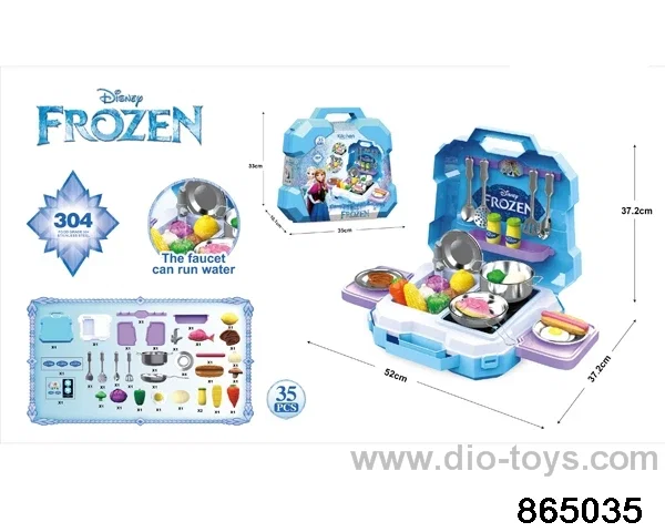 Stainless steel kitchenware set in paper card