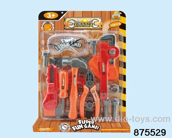 Tool set in 18pcs blister card