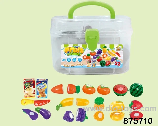 fruit set in plastic box
