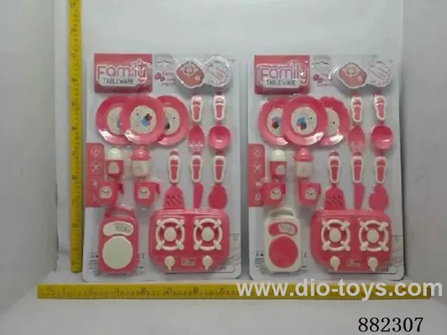tableware in blister card