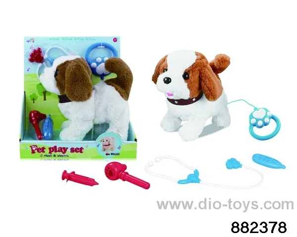 pet play set with music in display box