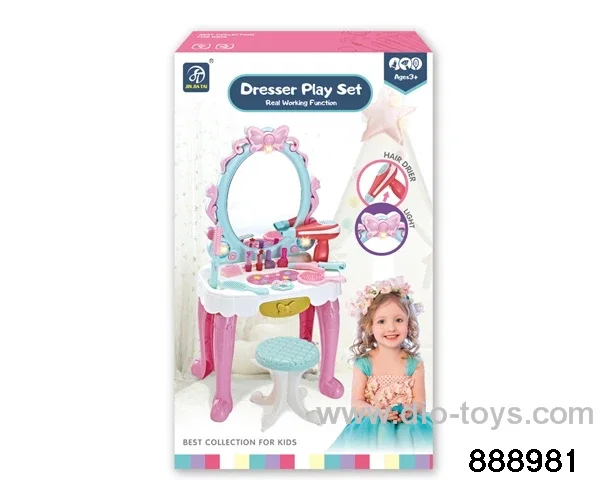 dresser play set W L/M in color box