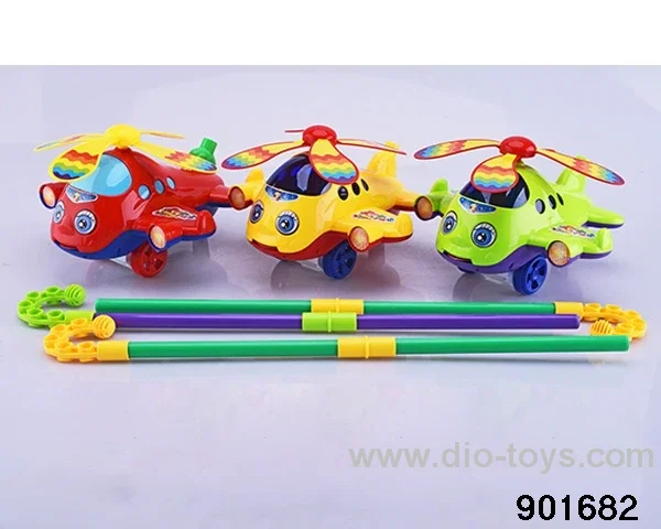 Hand push toy in opp bag